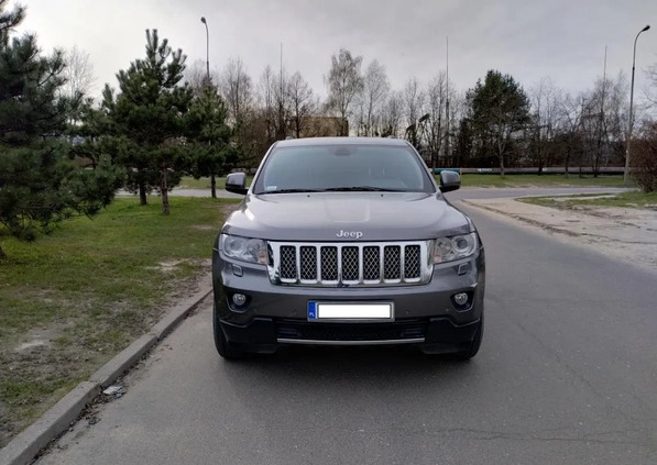 Jeep Grand Cherokee cena 54900 przebieg: 244900, rok produkcji 2012 z Łódź małe 631